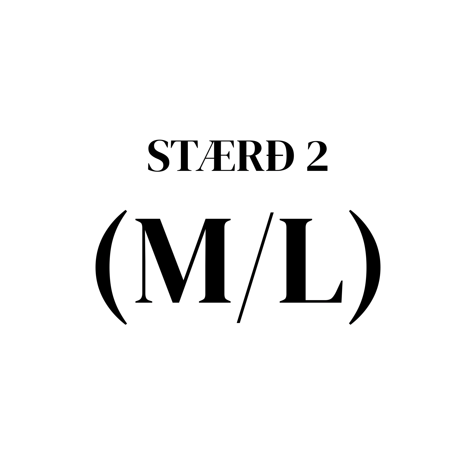 LAGERSALA - stærð 2