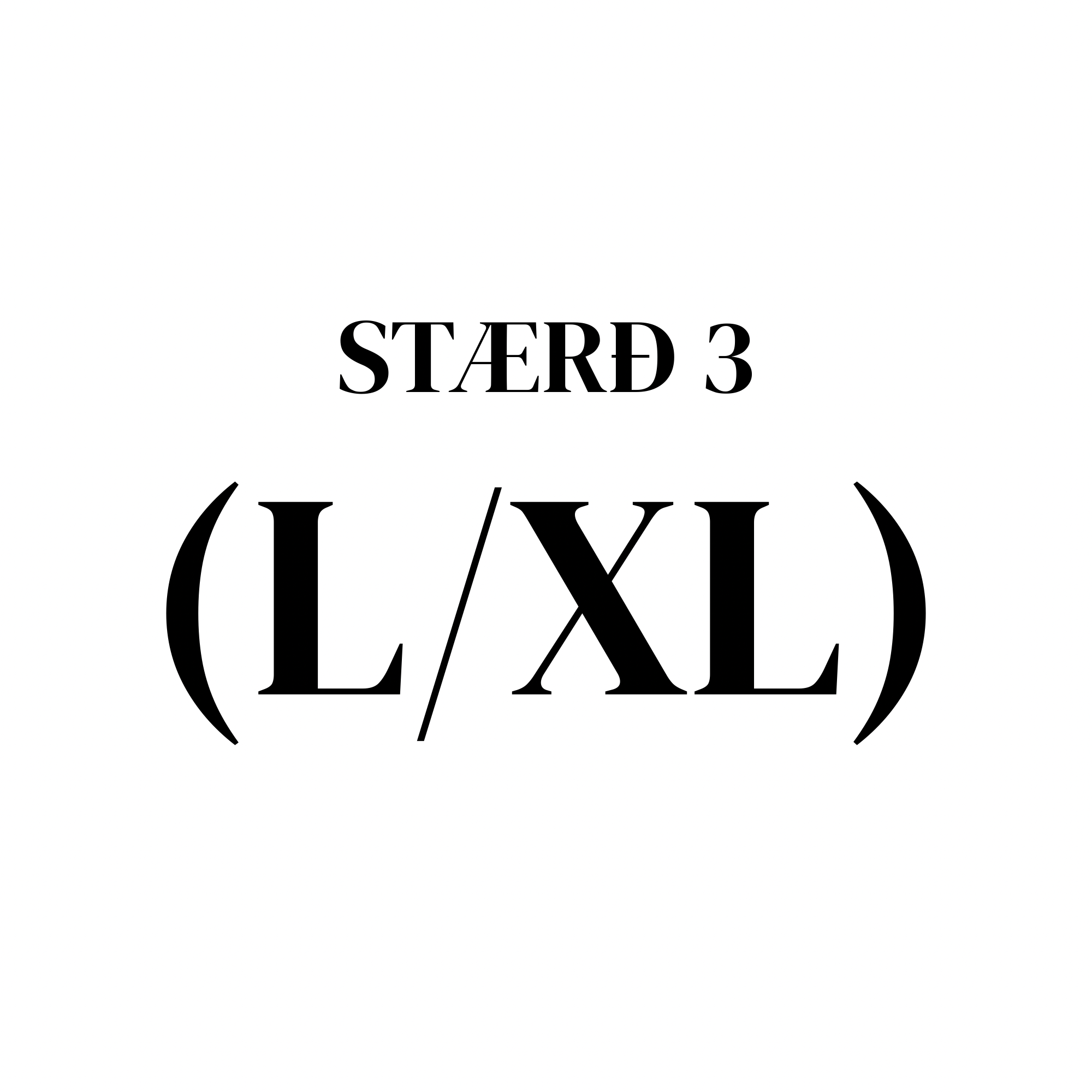 LAGERSALA - stærð 3